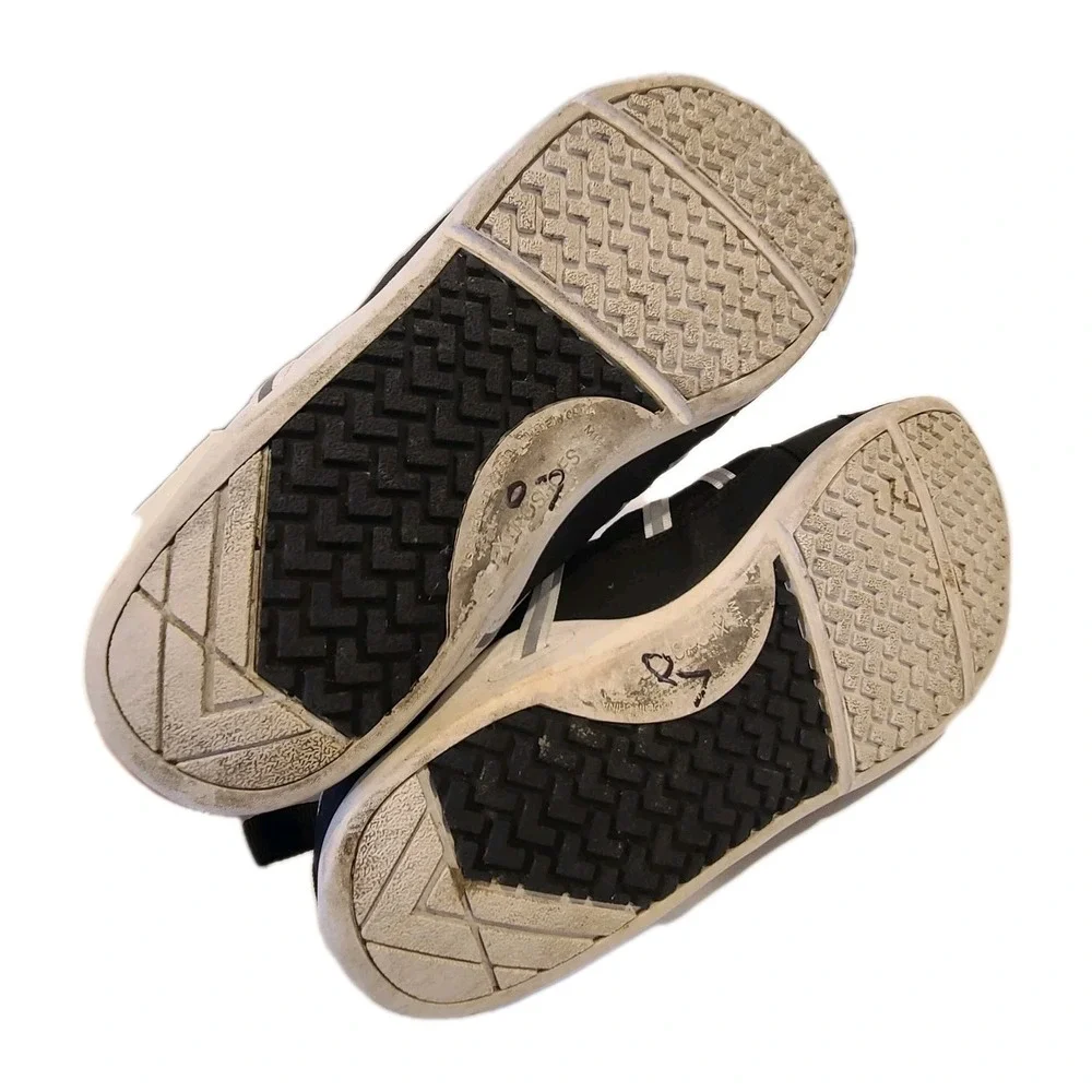 XERO Shoes Men's Size 11.5 Black White Prio Running Minimalist Barefoot Sneakers - Picture 6 of 9